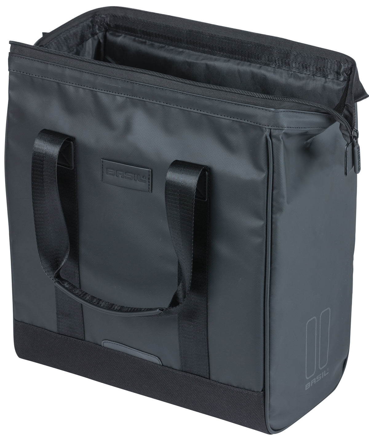 Basil Grand Tarpaulin Rower Shopper Black