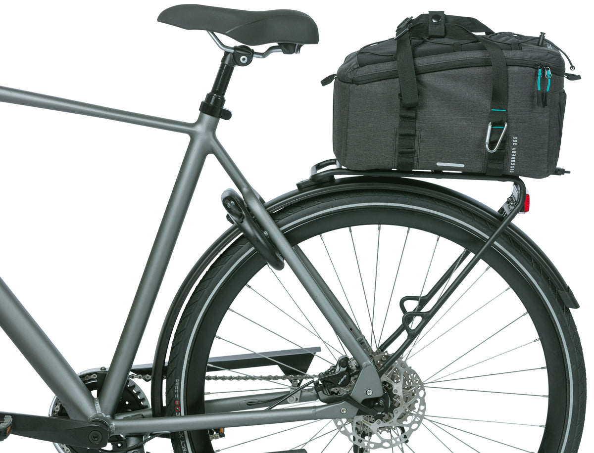 Basil Discovery 365D Bagażowa torba zachowań M Black 9L