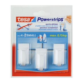 tesa 1001526 - powerst.mini biały klasyczny | 6 sztuk