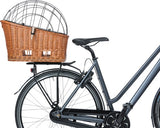 Basil Pasja Dog Rower Basket Mik Large 50 cm Tył naturalny