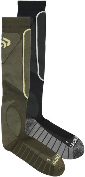 Jack jones - jacski socks 2 pack ski aw26 heren sokken