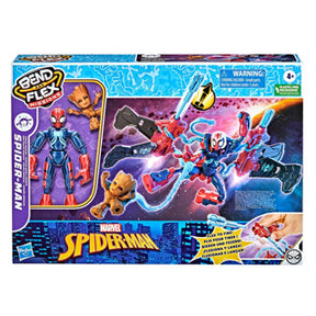 Odrzutowiec Hasbro Spiderman Bend N Flex do misji kosmicznych