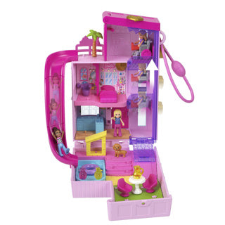 Kompaktowa lalka Barbie Polly Pocket