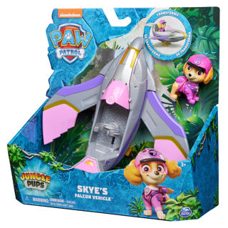 Skye szczenięta z patrolu łapy Spinmastera w dżungli