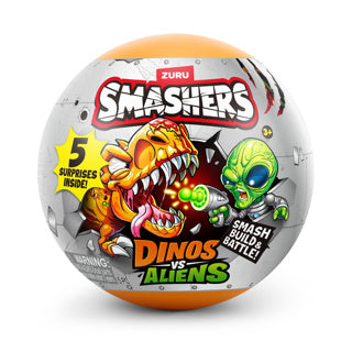 Smashers dino vs kapsuła kosmitów różne | 13 sztuk