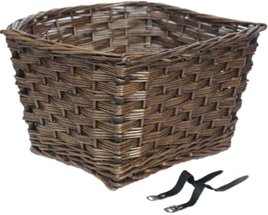 Kosz rowerowy w Gazelle Miss Grace za 43 litrowy brąz