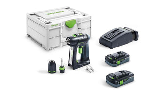 Wiertarko-wkrętarka akumulatorowa Festool c18 hpc 4.0 i-plus