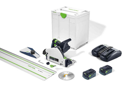 Akumulatorowa piła tarczowa do cięcia wgłębnego Festool TSC 55 5.0 kebi-plus xl-fs - 577391 - 577391