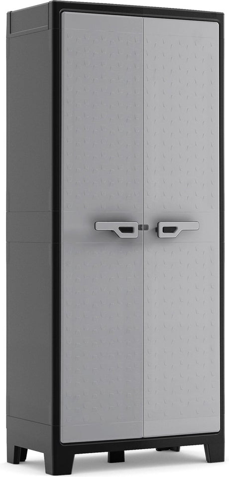 Szafka wysoka Kis Keter Titan - 4 półki - 80x44x182cm - czarno-szara