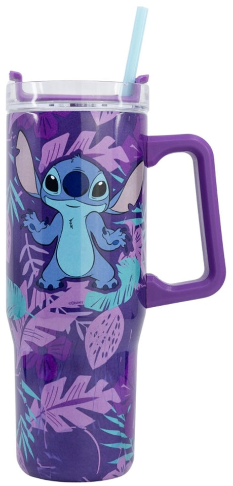 Stor s.l. stor kubek termiczny XL ze stali nierdzewnej Stitch 940ml fioletowy dziecięcy