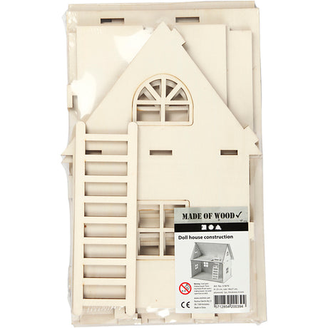 Firma Creativ https: www.cchobby.nl domek dla lalek diy-h-25-cm-dimensions-18x27-cm-1-piece
