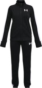 Dziewczęcy dres Under Armour Rywalny dres-blk - czarno-biały