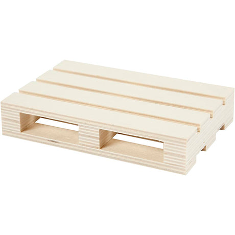 Creativ Company Wooden Mini Pallet, 1st.