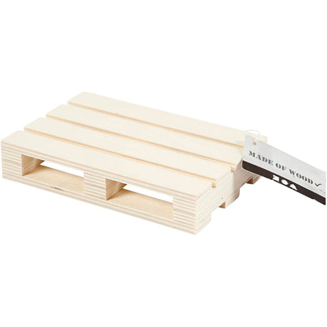 Creativ Company Wooden Mini Pallet, 1st.