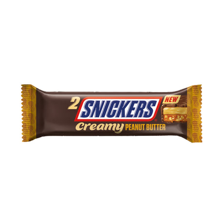 Snickers kremowe masło orzechowe pojedyncze (24x 36,5gr)