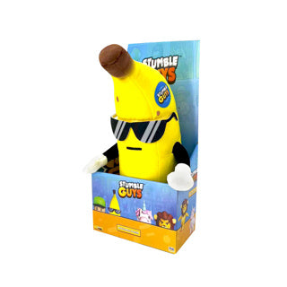 Stumble Guy pluszowy bananowy facet o średnicy 30 cm