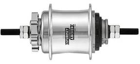 Zestaw części piasty koła zębatego Sturmey Archer Automatic A2K Dual. automatyczna piasta sta. dysk 36l. srebrny