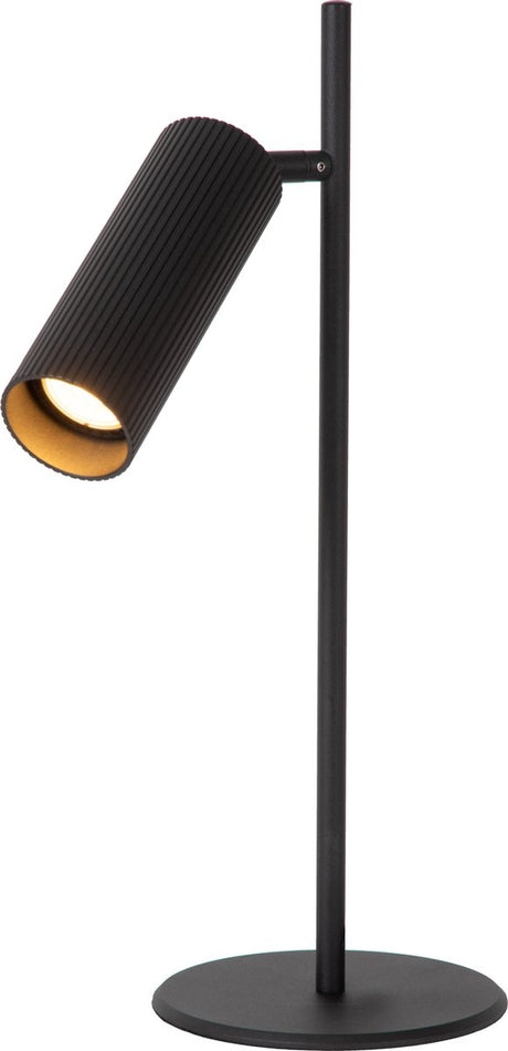 Kluby Lucide - lampa biurkowa - 1xgu10 - czarna