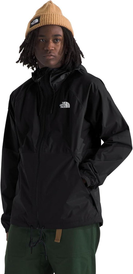 Męska kurtka outdoorowa The North Face Mantora Rain Hoodie – tnf czarna