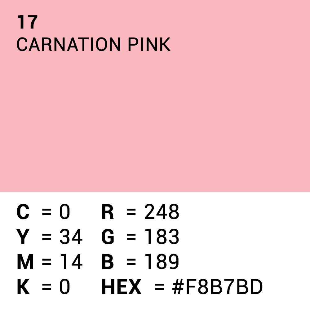 Papier tła doskonałego 17 Carnation Pink 1,35 x 11m