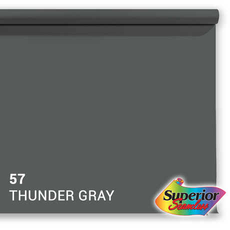 Papier tła doskonałego 57 Thunder Grey 1,35 x 11m
