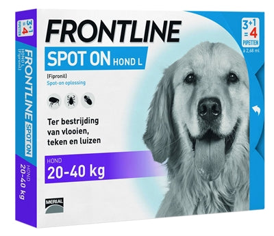 Frontline Dog miejsce na dużych