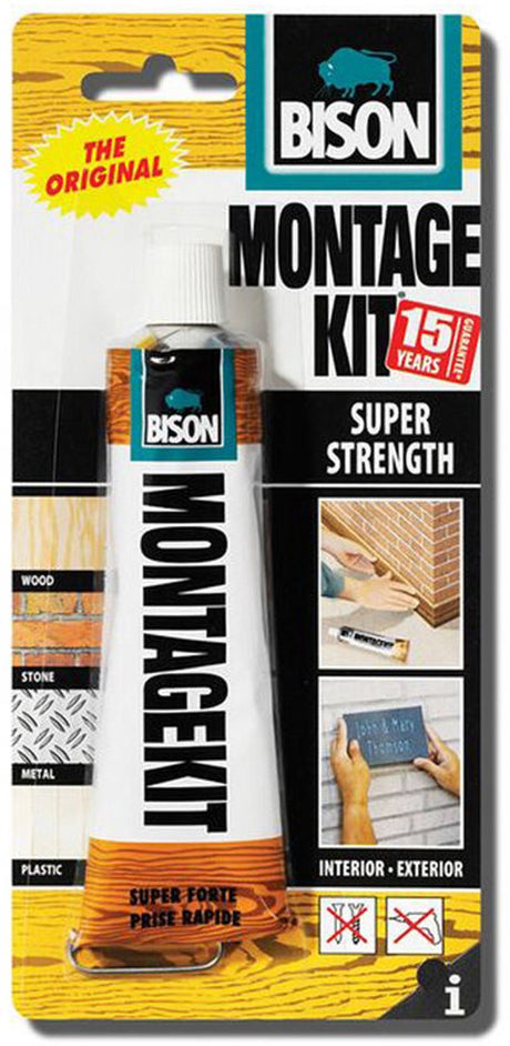 Zestaw montażowy Bison - klej montażowy do neoprenu - 125g