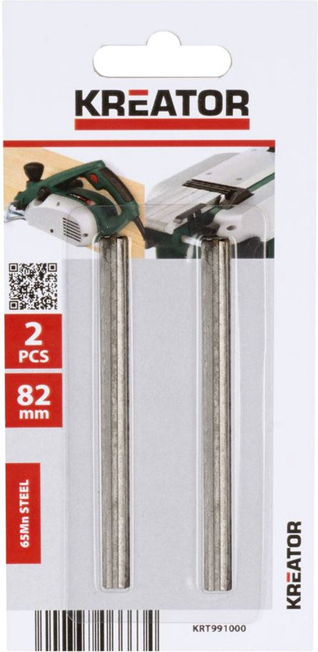 Kreator - akcesoria - krt991000 - zestaw noży do strugarki - 82mm - 2 szt.