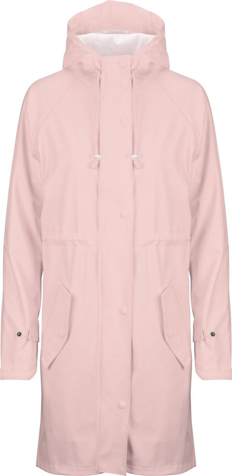 Ralka regenjas dames - mizzle - lichtroze - maat 44