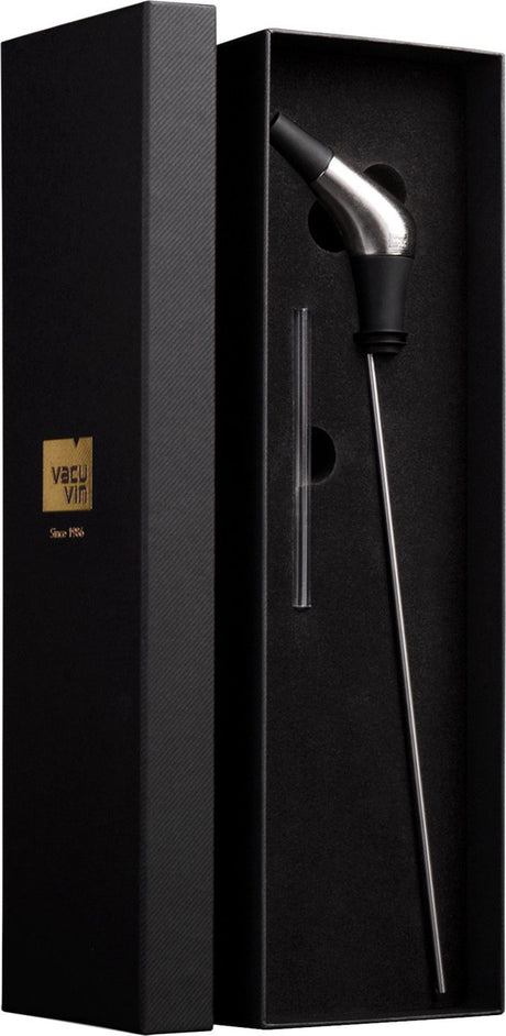 Vacuvin vacu vin slow wine pourer gift box - wijnschenker met minimaal zuurstof contact