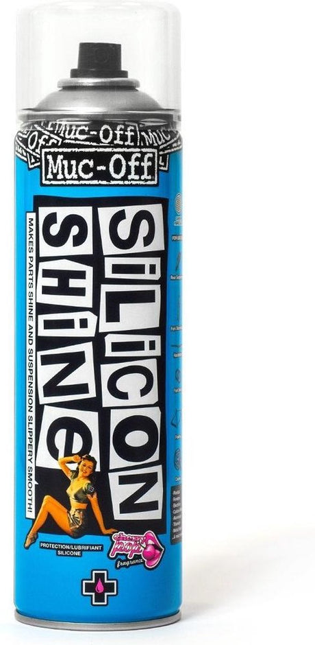 Muc-off silikonowy spray nabłyszczający - - rower - spray - ochrona