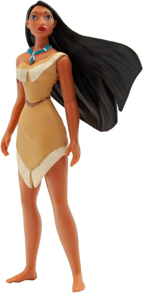 Bullyland 11355 – figurka do zabawy i figurka kolekcjonerska Pocahontas, ok. 9,5 cm – realistyczny i szczegółowy projekt – idealna jako figurka na tort i drobny upominek dla dzieci od 3 lat.