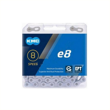 Naszyjnik KMC 6 7 8 Speed ​​E8 EPT 122 Silvers Srebrne