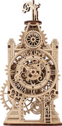 Drewniany model 3D Ugears - stary zegar wieżowy