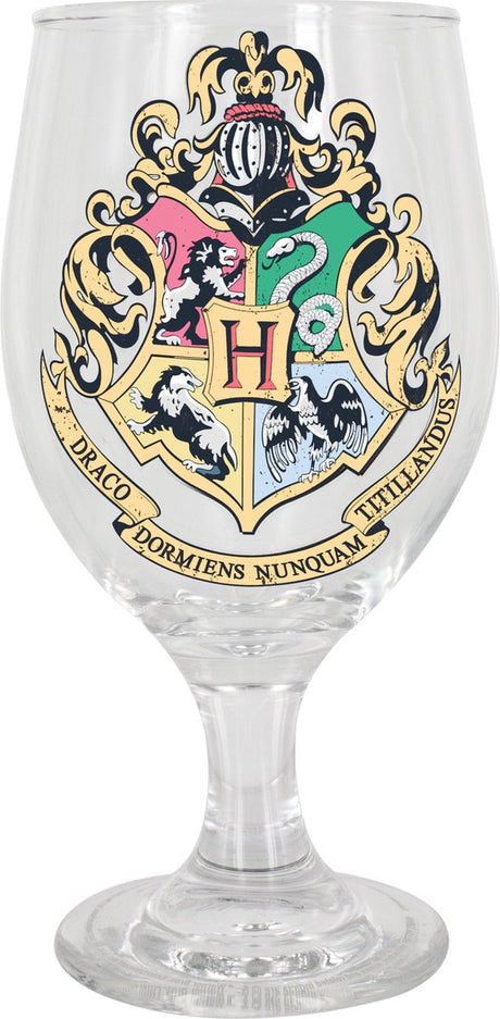 Szklanka Paladone Hogwart Crest zmieniająca kolor - Oficjalna szklanka Harry'ego Pottera do zimnych napojów, dekoracyjny przedmiot kolekcjonerski -