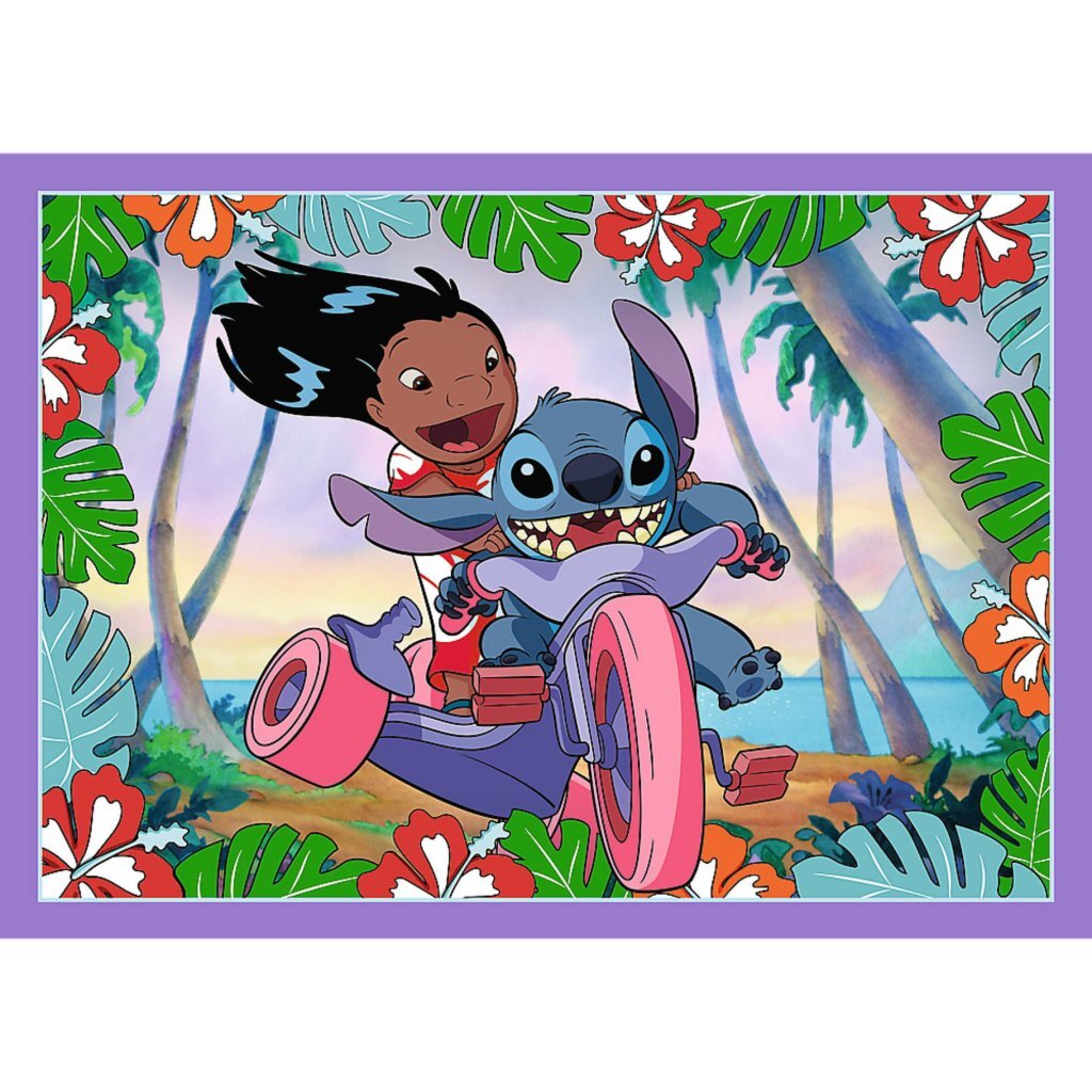 Puzzle Trefl Disney Stitch 4w1 35-70 elementów
