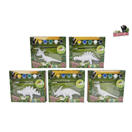 Dinoworld pomaluj własnego dinozaura 14cm