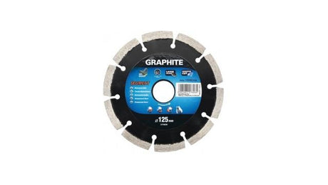 Tarcza diamentowa grafitowa 115x22x8,0x2,2 mm segmentowa wycinana laserowo mpa en13236