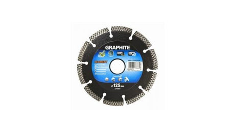 Tarcza diamentowa grafitowa 57h868 230x22x8,0x2,5mm, segment typu x, laserowana, materiały twarde, mpa en13236