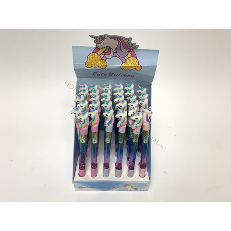 Długopis Jednorożec z brokatem 15cm