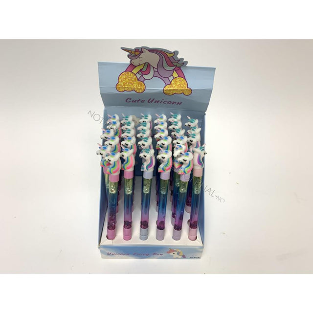 Długopis Jednorożec z brokatem 15cm