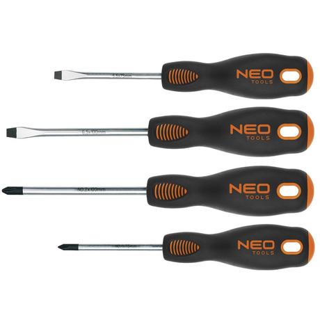 Zestaw wkrętaków Neo Tools 4 szt., magnetyczna stal crmo
