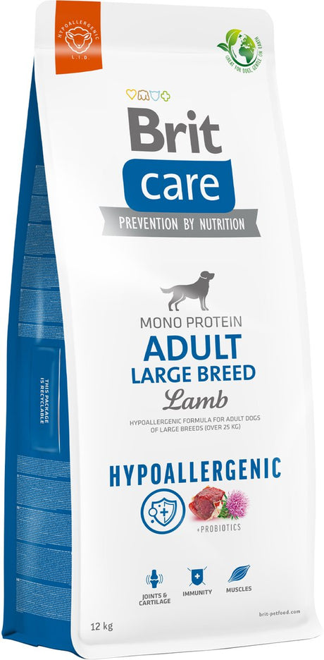 Brit Care - pies - hipoalergiczny dorosły rasa duża - jagnięcina - 3 kg