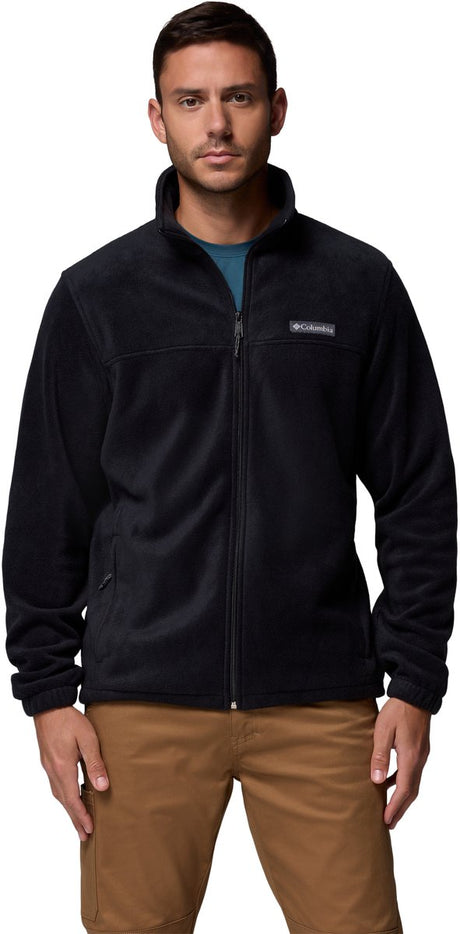 Kurtka polarowa Columbia Steens Mountain™ full zip 2.0 męska – kamizelka polarowa z pełnym zamkiem błyskawicznym – rozmiar s – czarny
