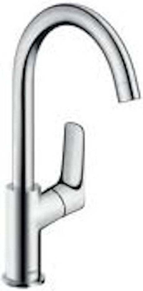 Hansgrohe Logis - bateria umywalkowa - obsługa jednouchwytowa - bez korka - 210mm - obrotowa wylewka - chrom