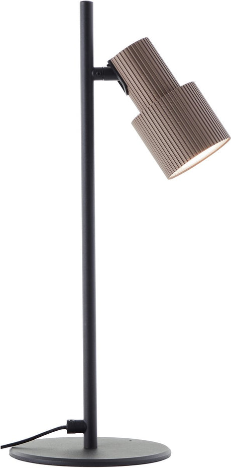 Brilliant Cadiz - lampa stołowa - led 1xgu10 wył. - brąz - czarny