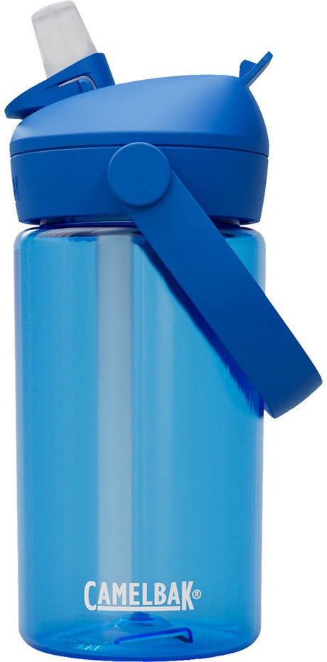 Camelbak Wellness butelka do picia ze słomką dla dzieci - 400 ml - ze słomką - butelka na wodę - niebieska (true blue)