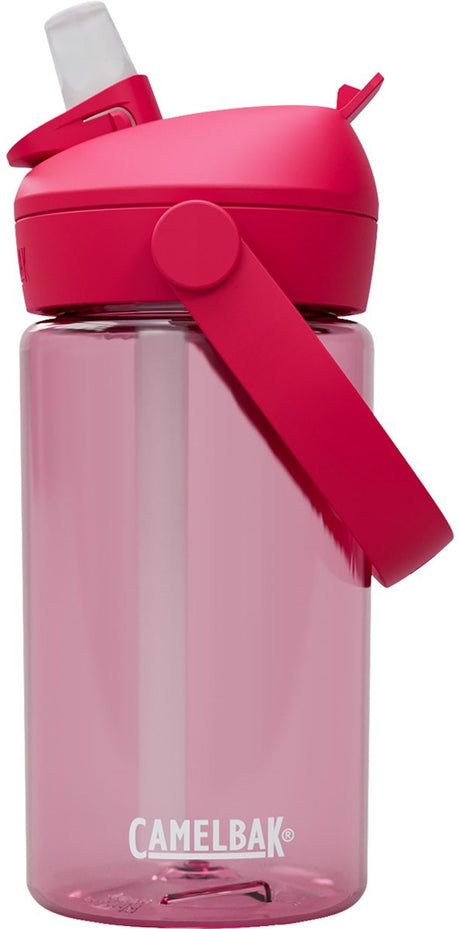 Camelbak Wellness butelka do picia ze słomką dla dzieci - 400 ml - ze słomką - butelka na wodę - różowa (grejpfrut)