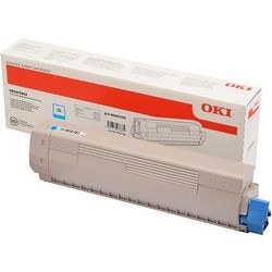 Kaseta z tonerem oki c833, 843 cyjan