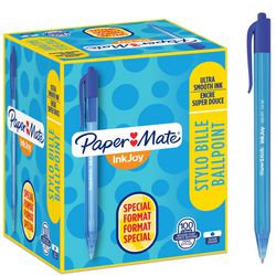 Długopis Papermate inkjoy 100rt s0977440 średni niebieski przycisk